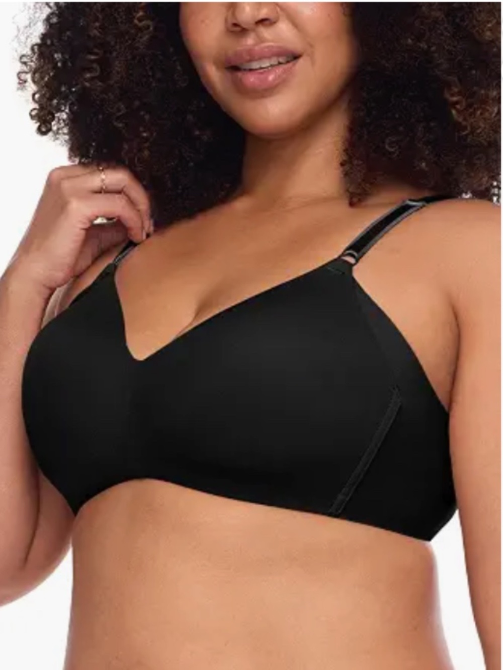 Warner's Women's No Side Effects Underarm-Smoothing Comfort Wireless 36B 11750